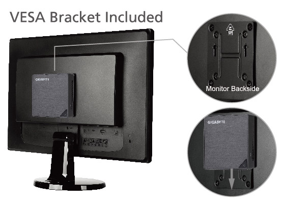 VESA Mount Support